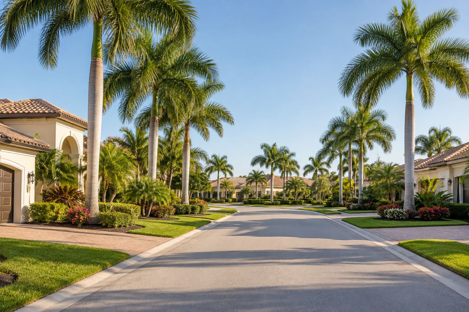 A Naples area home, illustrative