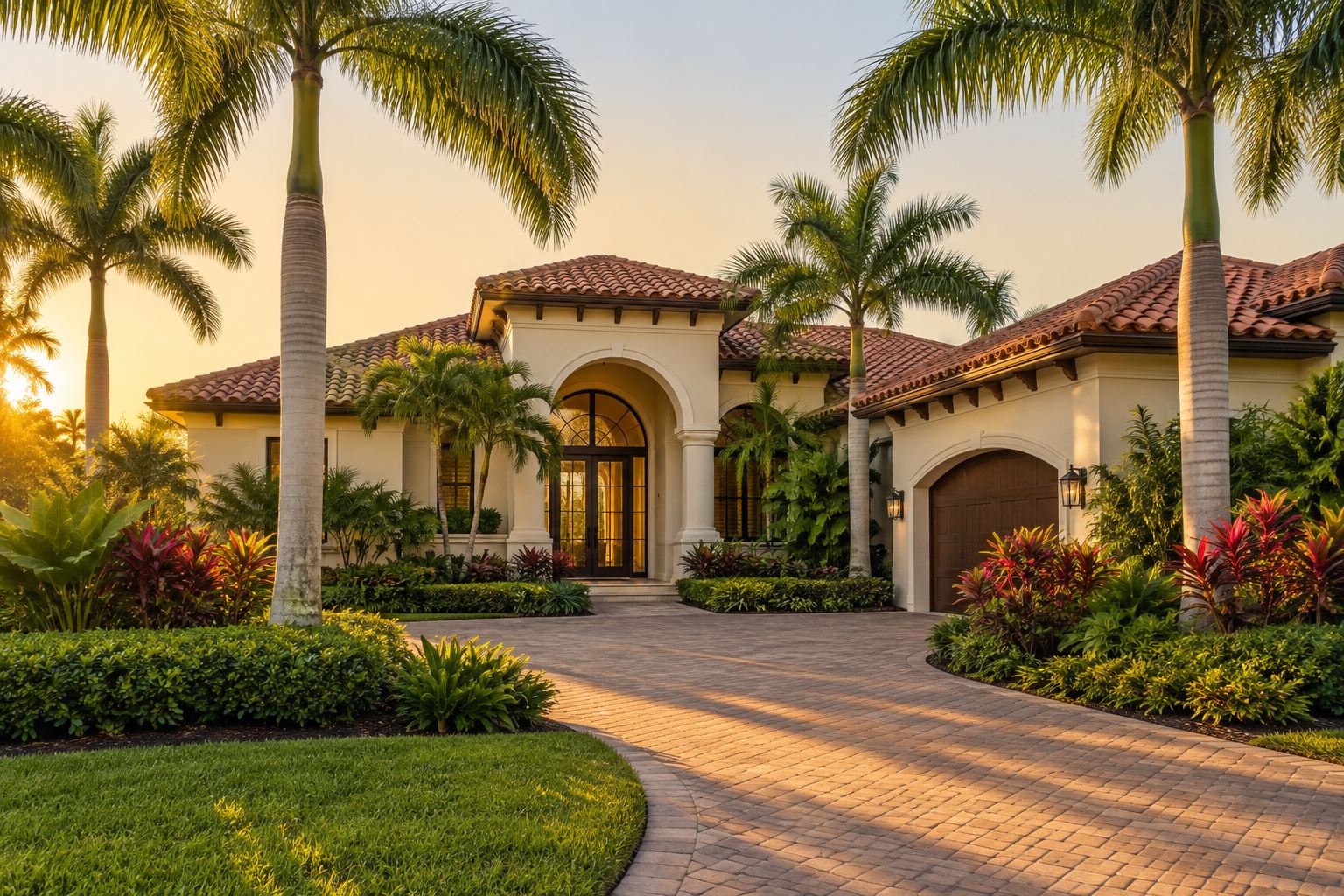 A Naples Florida home, illustrative